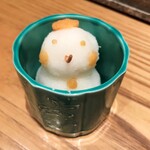 天麩羅 巽 - 雪だるまの大根おろし