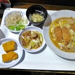 新橋やきとん - カツ煮定食