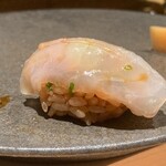 熟成鮨 万 - カワハギ