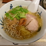 浅草名代らーめん 与ろゐ屋 - 梅しおラーメン(700円)