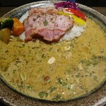 札幌スパイスカレーホワイト(厚切りベーコン)(1120円)