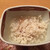 新月 - 下仁田ネギの焼きリゾット　ヤマノイモ、西京味噌、ワサビを添えて