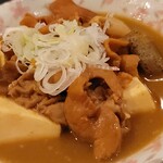 とよだ - 豆腐入り煮込み　400円