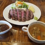 肉菜バル NiGoo - ◆「山形牛ステーキプレート」