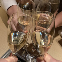 雪月花 たなかさとる - ドンペリで乾杯♪(*^^)o∀*∀o(^^*)♪