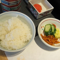しゃぶしゃぶ・日本料理 木曽路 新橋店 - ごはんとお新香