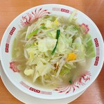 日高屋 - 野菜たっぷりタンメン(麺少なめ)/490