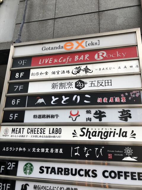 平日ランチで訪問 By さすらいの単身赴任 肉酒場 ばく 五反田店 大崎広小路 居酒屋 食べログ