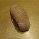 まんてん鮨 日本橋 - ひらめ