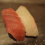 Sushi Matsu - 赤身　しまあじ