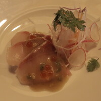 藤右ェ門 栄 - 鰤のカルパッチョ