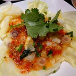 バーンキラオ - イカ蒸し