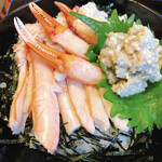 魚津丸食堂 - カニ丼