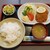 パティオ - 「メンチカツ定食」800円。