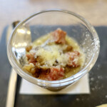 VANNO - レンズ豆とサラミの和え物