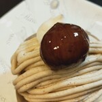 パティスリ・ル・スィエル - モンブラン（アップ）