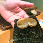 すし匠 - 平貝の磯辺焼き