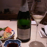 くろぎ - CHAMPAGNE Brut TRADITION JANISSON & Fils　120mlグラス