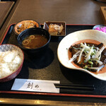創め - 料理写真:サバの味噌煮定食　８３０円