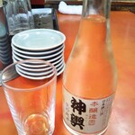 丸吉飯店 - 日本酒冷酒 800円(税込)(2020年12月9日撮影)