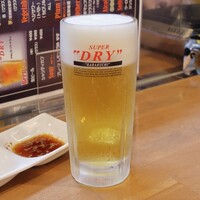 焼肉家げんちゃん - スーパードライ生ビール