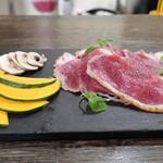 トリワイン ＰＩＫＯＳＨＨＨＵ - 鴨しゃぶアヒージョ