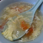 中華料理　萬福 - 玉子スープ