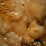 じき 宮ざわ - 焼き胡麻豆腐　断面アップ　熱々トロットロ