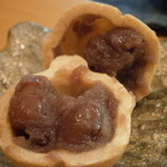 じき 宮ざわ - 最中　中身