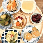 京のSAKESORA - おばんざいランチ6品