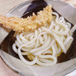 讃岐うどん がもう - うどん小(150円), 天ぷら(100円)