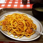 スパゲッティーのパンチョ - 味噌汁付き