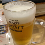 horumommatsusakaji - クーポンより生ビール