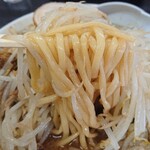 らーめん つる味 - 麺リフトアップ