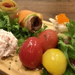カフェ ド ラモ - 本日の前菜盛り合わせプレート