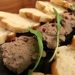 カフェ ド ラモ - 鶏レバーペースト
