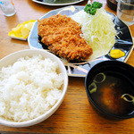 とんかつ石亭 八幡茶屋 - スタミナかつ定食