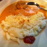 ランチ（チキンマサラ）￥５００−