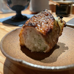 とり茶太郎 - 手羽山椒飯詰め焼き