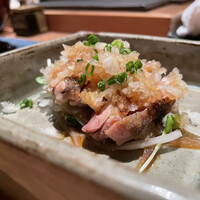 とり茶太郎 - ホロホロ鳥胸と腿のたたき