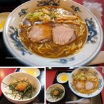 らーめんや天金 ラーメン村店 - 正油イベント価格567円,らーめん天金,あさひかわラーメン村(北海道旭川市)食彩品館.jp撮影