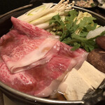 肉と日本酒 いぶり - すき焼き