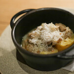 VERMICULAR RESTAURANT THE FOUNDRY - 和牛トリッパとインカのめざめの"肉じゃが"☆