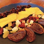 カフェ ド ラモ - ドライフルーツ盛り合わせ