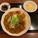 Kouryuumon - 汁ナシカレー麺