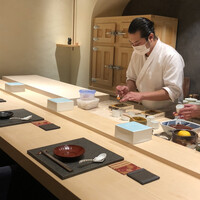 すし昇 - 大将の手元から目が離せません