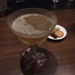 バー ゴヤ - サイドカー。香りが高くて味はしっかり、バランスがすごくいい。なんていうんだろう、バランスがいいの。