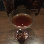 バー ゴヤ - 酔っ払いでシメない私。ラストカクテル。たたみかけるずっしりに負けない、おいしかったです。また行きたいです。