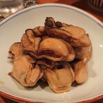 定食サトウ - 牡蛎の山椒煮