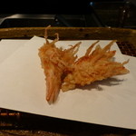 みかわ 是山居 - エビの頭